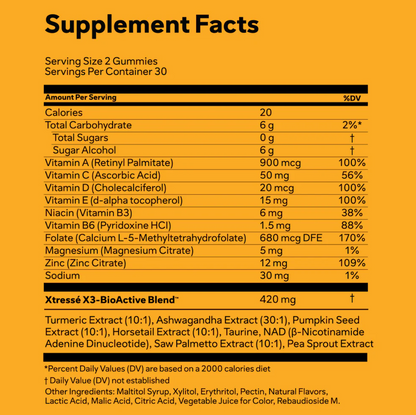 Xtresse Hair Growth Gummies